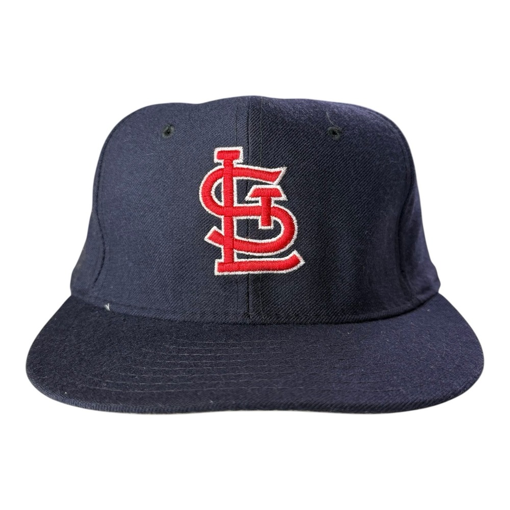 Vintage 90s St Louis Cardinals New Era 5950 Diamond Collection Hat 7 1/4 USA